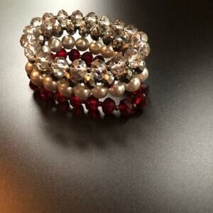 Four Bracelets in Different Colors Set